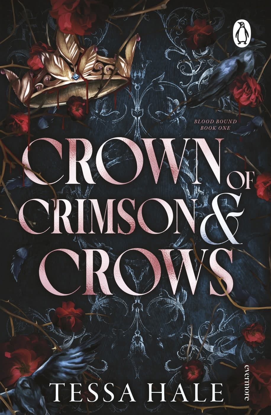 Cover of Crown of Crimson and Crows by Tessa Hale