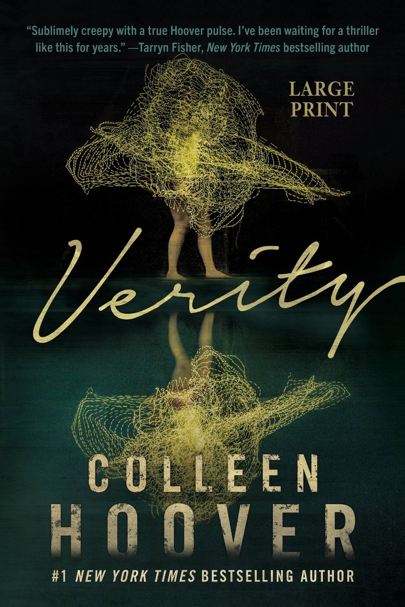 Verity by Colleen Hoover, cover